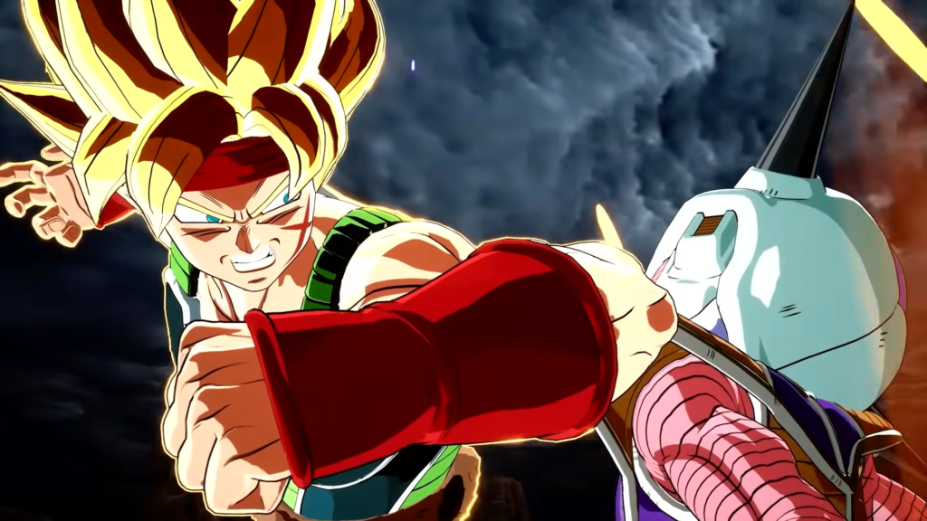 Bardock super sayajin vs Freeza no traile da dlc de dragon ball sparking zero