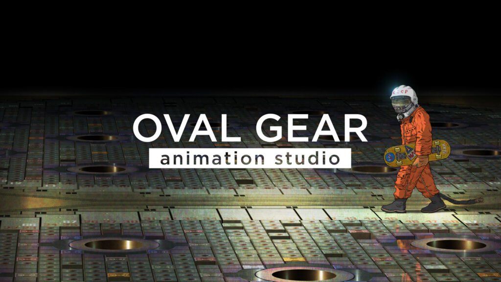 Logo da Oval Gear animation studio, novo estudio de Katsuhiro Otomo autor de AKIRA