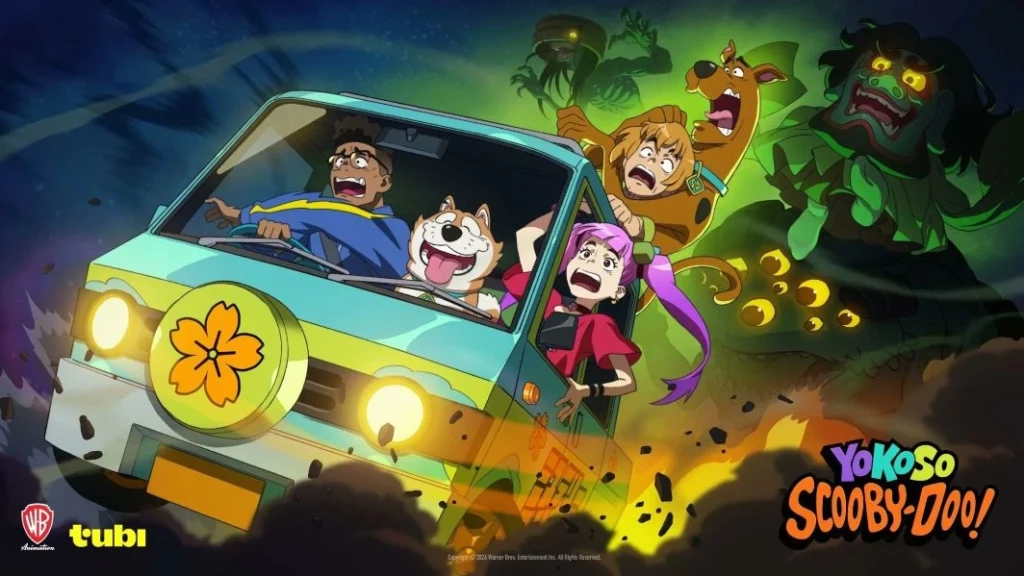 poster promocional de Yokoso Scooby-Doo!