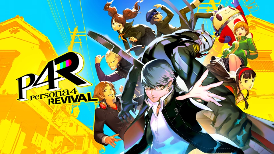 Ilustração promocional de Persona 4 Revival.
