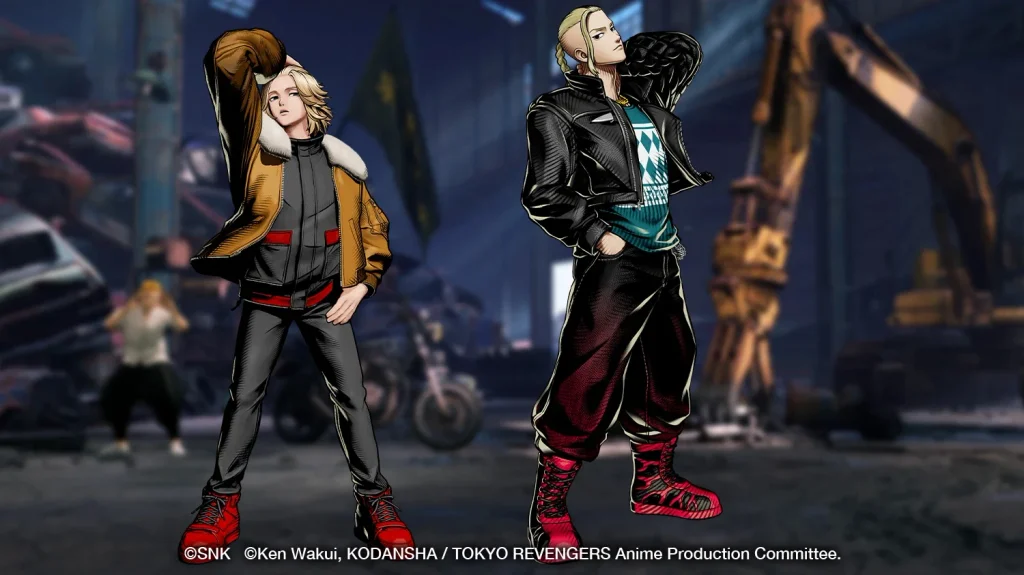 Fatal Fury: City of the Wolves Mikey e Draken traje alternativo gratuito